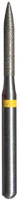 Midwest Multi-Use Diamond Bur 862-014C, FG Flame, Coarse Grit, 1.4 mm Diameter, 8.0 mm Length, 5/Pk, 471272