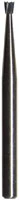 Midwest Operative Carbide Bur #34, FG, Inverted Cone, Flat End, 6 Flutes, 0.9 mm Diameter, 4.9 mm Length, 10/Pkg, 389210