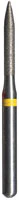 Midwest Multi-Use Diamond Bur FG #862-012F, Fine Grit, Flame Shape, Friction Grip, 1.2 mm Diameter, 8.0 mm Length, 5/Pkg
