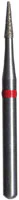 Midwest® Multi-Use Diamond Bur FG #847-018SC, Super Coarse, Taper Flat End, 1.8 mm Diameter, 8.0 mm Length, 5/Pkg, 471134