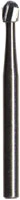 Midwest Operative Carbide Bur FG #1/2 Round, 0.6 mm, 10/Pk, 389202