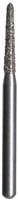 Midwest Multi-Use Diamond Bur FG 878K-016UC, Ultra Coarse, Taper Modified Bevel, 1.6mm Diameter, 8.0mm Length, Friction Grip, Pack of 5