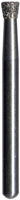 Midwest® Multi-Use Diamond Bur FG, Medium Grit, Inverted Cone, #805/023, 2.3 mm Diameter, 2.4 mm Length, Friction Grip, 5/Pkg