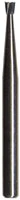 Midwest Operative Carbide Bur, #37 Inverted Cone, Right-Angle Latch, 1.2 mm Diameter, 10/Pkg, 389113