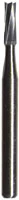 Midwest Operative Carbide Bur #56, Straight Fissure, Flat End, Friction Grip Short Shank, 0.9 mm Diameter, 3.2 mm Length, 6 Flute, 10/Pk, 389416
