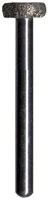 Midwest Multi-Use Diamond Bur, FG #909-040F, Fine Grit, Wheel Rounded Edge, 4.0 mm Diameter, 1.4 mm Length, 5/Pk