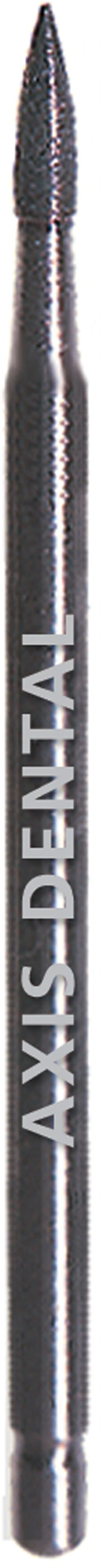 NTI Sintered Diamond Bur, HP, Fine Grit, Flame Shape, #9832-016F, 1.6 mm Diameter, 6.0 mm Head Length, 1/Pkg