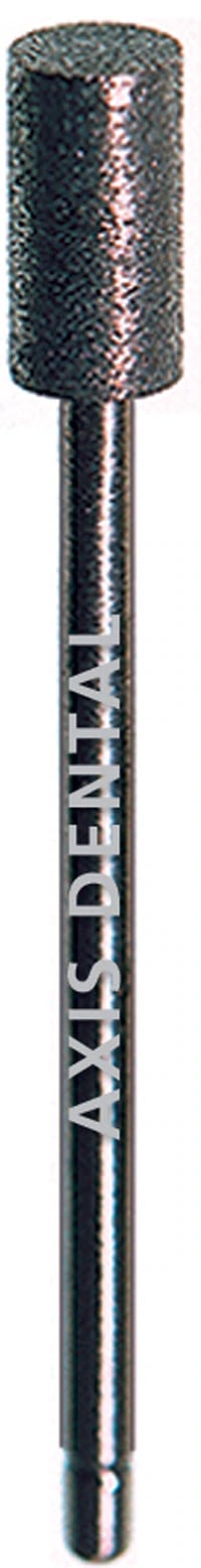 NTI Sintered Diamond Bur, HP, Medium Grit, Cylinder Flat End, #9837-050M, 5.0 mm Diameter, 10.0 mm Length, 1/Pkg