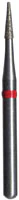 Midwest® #847/016 Medium Multi-Use Diamond Taper Flat End FG Bur, 1.6 mm Diameter, 8.0 mm Length, 5/Pkg