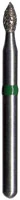 Midwest Multi-Use Diamond Bur FG #368/023C, Coarse, Football Shape, 5/Pk, 471417