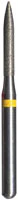 Midwest Multi-Use Diamond Bur 862-016C, Coarse Grit, Flame Shape, Friction Grip, 1.6 mm Diameter, 8.0 mm Length, 5/Pkg, 471273