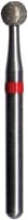 Midwest Multi-Use Diamond Bur FG 801-021F, Fine Grit, Round, Friction Grip, 2.1mm Diameter, 2.1mm Length, 5/Pk, 471004