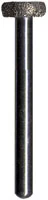 Midwest Multi-Use Diamond Bur, FG, Coarse, Wheel Rounded Edge, 909-040C, 4.0 mm Diameter, 1.4 mm Length, 5/Pk, 471383
