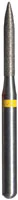 Midwest Multi-Use Diamond Bur #862-010F, Fine Grit, Flame Shape, Friction Grip, 1.0mm Diameter, 8.0mm Length, 5/Pk