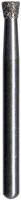 Midwest® #805/042 Medium Multi-Use Diamond Inverted Cone FG Bur, Friction Grip, 4.2 mm Diameter, 2.5 mm Length, 5/Pkg