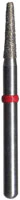 Midwest Multi-Use Diamond Bur FG 855-012-SC, Super Coarse, Round End Taper, 1.2mm Diameter, 6.0mm Length, Friction Grip, 5/Pk