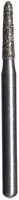 Midwest® Multi-Use Diamond Bur FG #877K-012C, Coarse Grit, Taper Modified Bevel, Friction Grip, 1.2 mm Diameter, 6.0 mm Length, 5/Pkg