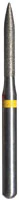 Midwest® Multi-Use Diamond Bur FG, Coarse, Flame, #863/012, 1.2 mm Diameter, 10.0 mm Length, Friction Grip, 5/Pkg, 471518