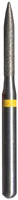Midwest Multi-Use Diamond Bur #862-014SC, Super Coarse Grit, Flame Shape, Friction Grip, 1.4mm Diameter, 8.0mm Length, 5/Pk