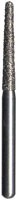 Midwest® Multi-Use Diamond Bur FG #850-016SC, Super Coarse, Taper Long Round End, 1.6 mm Diameter, 10.0 mm Length, Friction Grip, 5/Pkg, 471179
