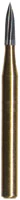 Midwest Trimming and Finishing Carbide Bur, FG - Needle 12 Blade, #7902, 1.0 mm Diameter, 3.8 mm Length, 10/Pkg, 389511