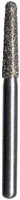 Midwest® Multi-Use Diamond Bur FG #856/016, Coarse, Taper Round End, 1.6 mm Diameter, 8.0 mm Length, 5/Pkg, 471209