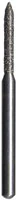 Midwest Multi-Use Diamond Bur 878K-016SC, Super Coarse, Taper Modified Bevel, Friction Grip Short Shank, 1.6 mm Diameter, 8.0 mm Length, 5/Pk