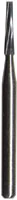 Midwest Operative Carbide Bur FG #170-L, Tapered Fissure, Flat End, 1.0 mm Diameter, 4.9 mm Length, 10/Pk, 389246