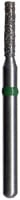 Midwest® Multi-Use Diamond Bur FG #836/027, Medium Grit, Cylinder Flat End, 2.7 mm Diameter, 6.0 mm Length, Friction Grip, 5/Pkg