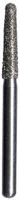 Midwest Diamond Bur FG 856-012SC, Super Coarse, Round End Taper, Friction Grip, 1.2 mm Diameter, 8.0 mm Length, 5/Pk