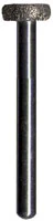 Midwest Multi-Use Diamond Bur FG #909-040M, Medium Grit, Wheel Rounded Edge, 4.0 mm Diameter, 1.4 mm Length, Friction Grip, 5/Pk