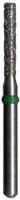 Midwest Multi-Use Diamond Bur 837KR-012SC FG, Super Coarse, Long Cylinder Flat End Modified, 1.2 mm Diameter, 8.0 mm Length, 5/Pk, 471099
