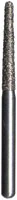 Midwest® Multi-Use Diamond Bur FG #850-016C, Coarse Grit, Taper Long Round End, 1.6 mm Diameter, 10.0 mm Length, Friction Grip, 5/Pkg, 471175