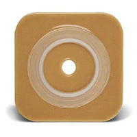 ConvaTec SUR-FIT Natura Stomahesive Skin Barrier Wafer, 2-Piece, Cut-to-Fit, 4" x 4"