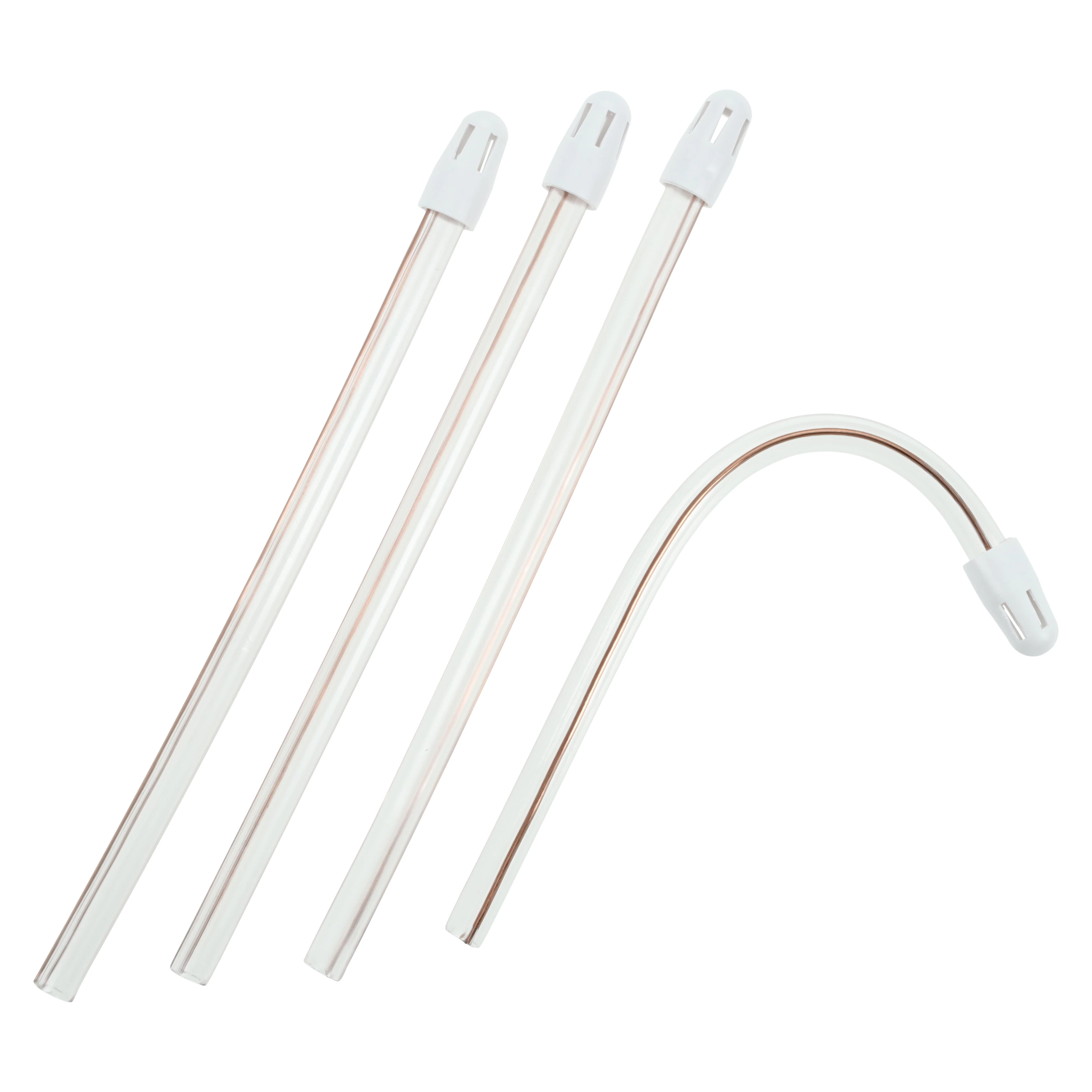 Comfort Plus Premium Saliva Ejectors, Clear Tube with White Tip, Latex-Free, Unscented, 100/Bag, ZCWCP