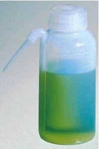 Fisher Scientific LDPE Wide Mouth Wash Bottle, 750 mL, 4/Pack