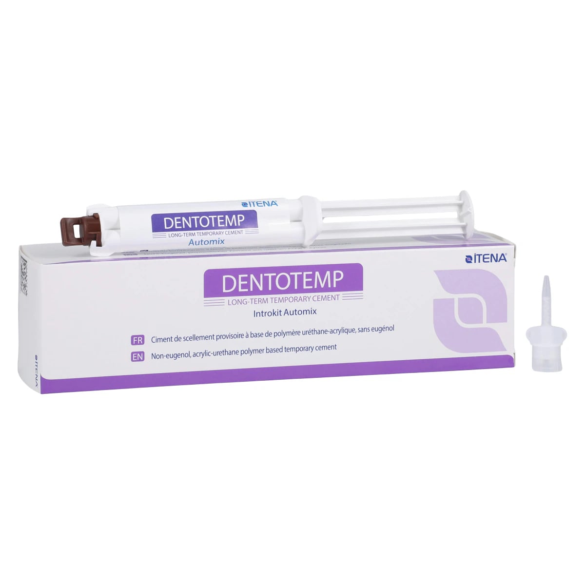 DentoTemp Temporary Cement, Automix Syringe Intro Kit, 5 ml, 1/Pk, DTCA1-5