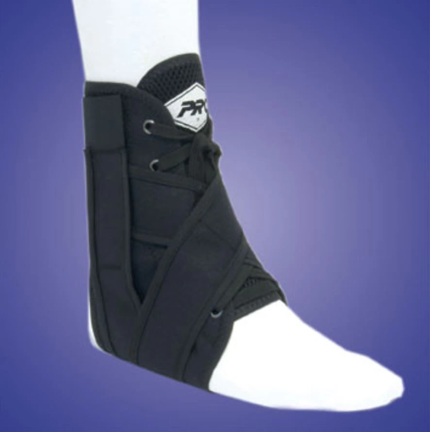 Pro Orthopedic Devices Arizona Stabilizing Ankle Brace, Large (Men 11-12 / Women 12-13), Black, Nylon, Left/Right