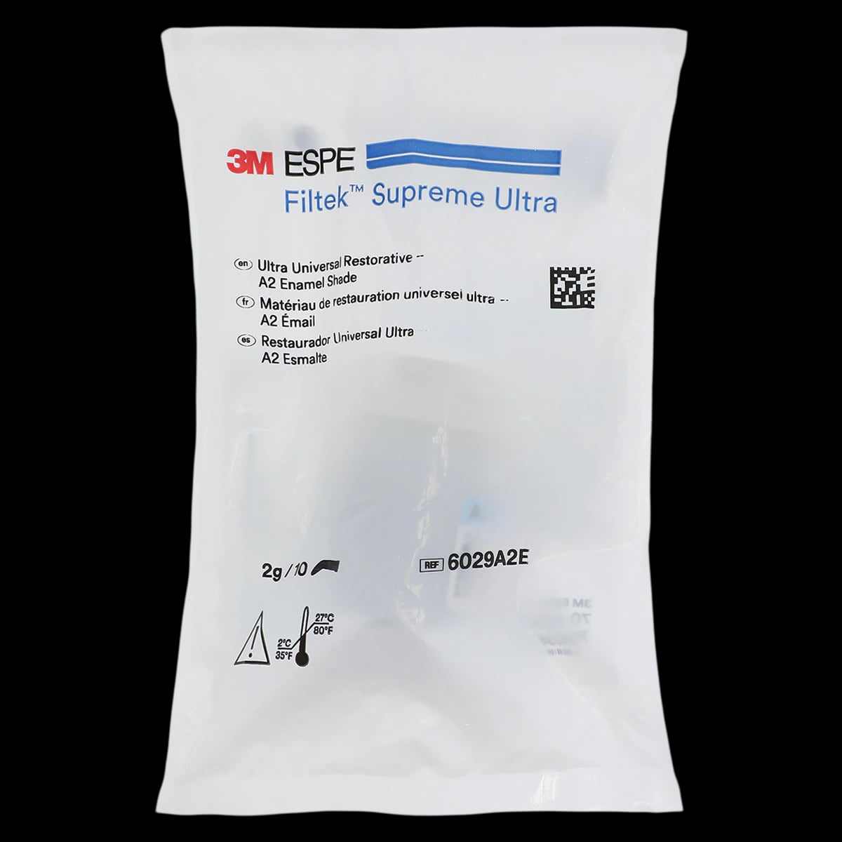 3M Filtek Supreme Ultra Universal Restorative Capsule Refill, A2 Enamel, 0.2 g, 10/Pk, 6029A2E