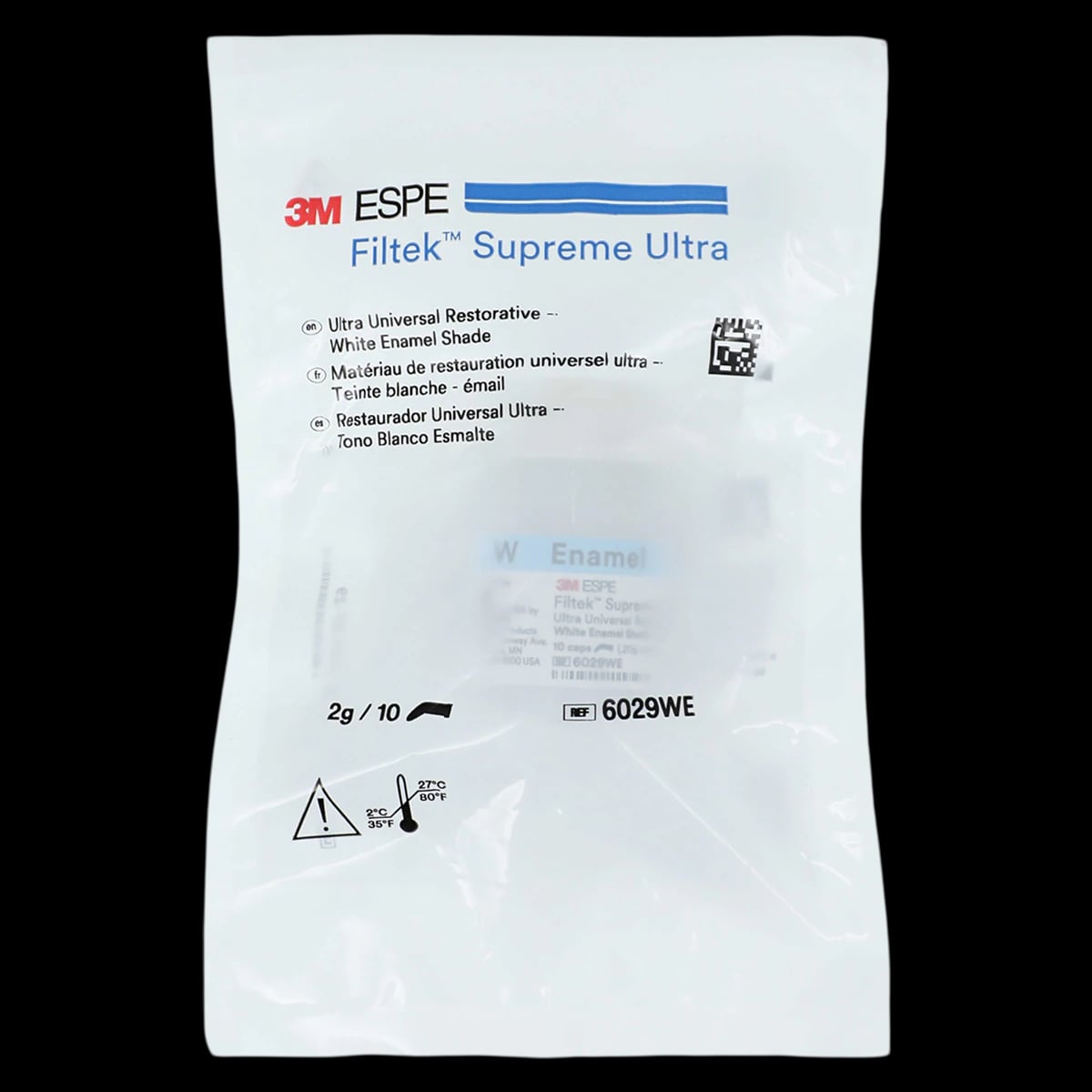 3M Filtek Supreme Ultra Universal Restorative, White Enamel (WE), 0.2 g Capsules, 10/Box, 6029WE