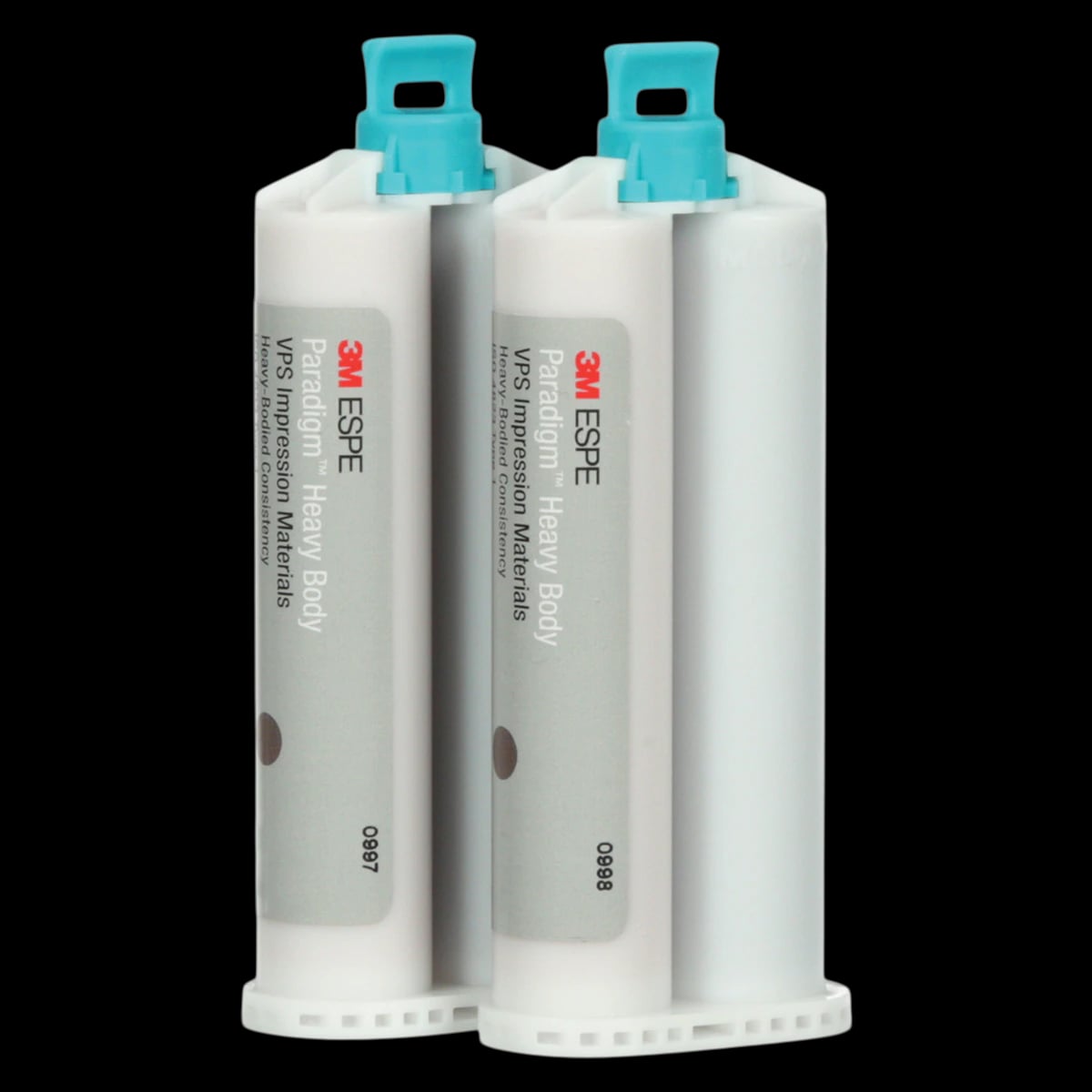 Paradigm VPS Impression Material, Cartridge Refill, Heavy Body, Regular Set, 50 ml, 2/Pk, 5313