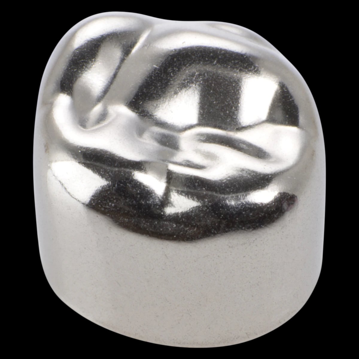 3M Unitek Stainless Steel Permanent Molar Crown, Upper Right First Molar, Size 6 (6UR), 5/Box, 900326
