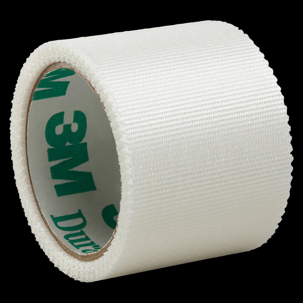 3M Durapore Surgical Tape, Silk-Like Cloth, 1" x 1.5 yd, White, Non-Sterile, 100 Rolls/Box, 1538S-1