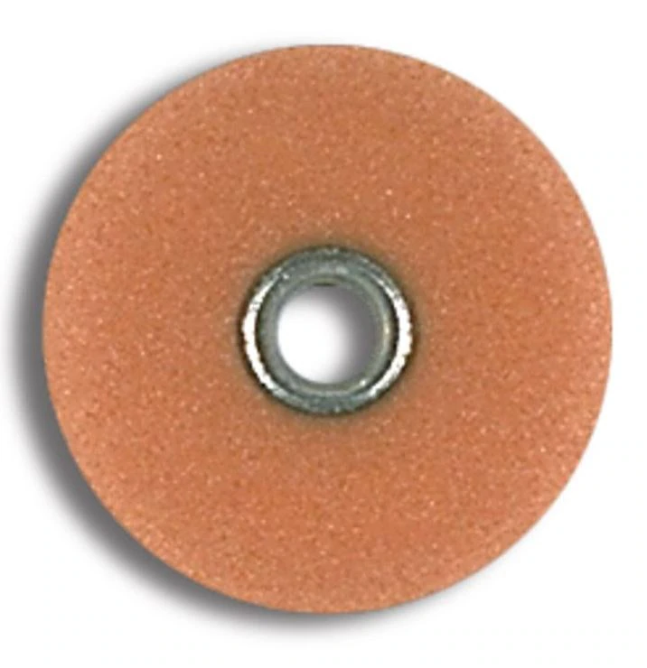 Sof-Lex XT Extra-Thin Contouring and Polishing Discs, Pop-On, 1/2" Diameter, Medium Grit, Orange, 85/Pk, 2382M