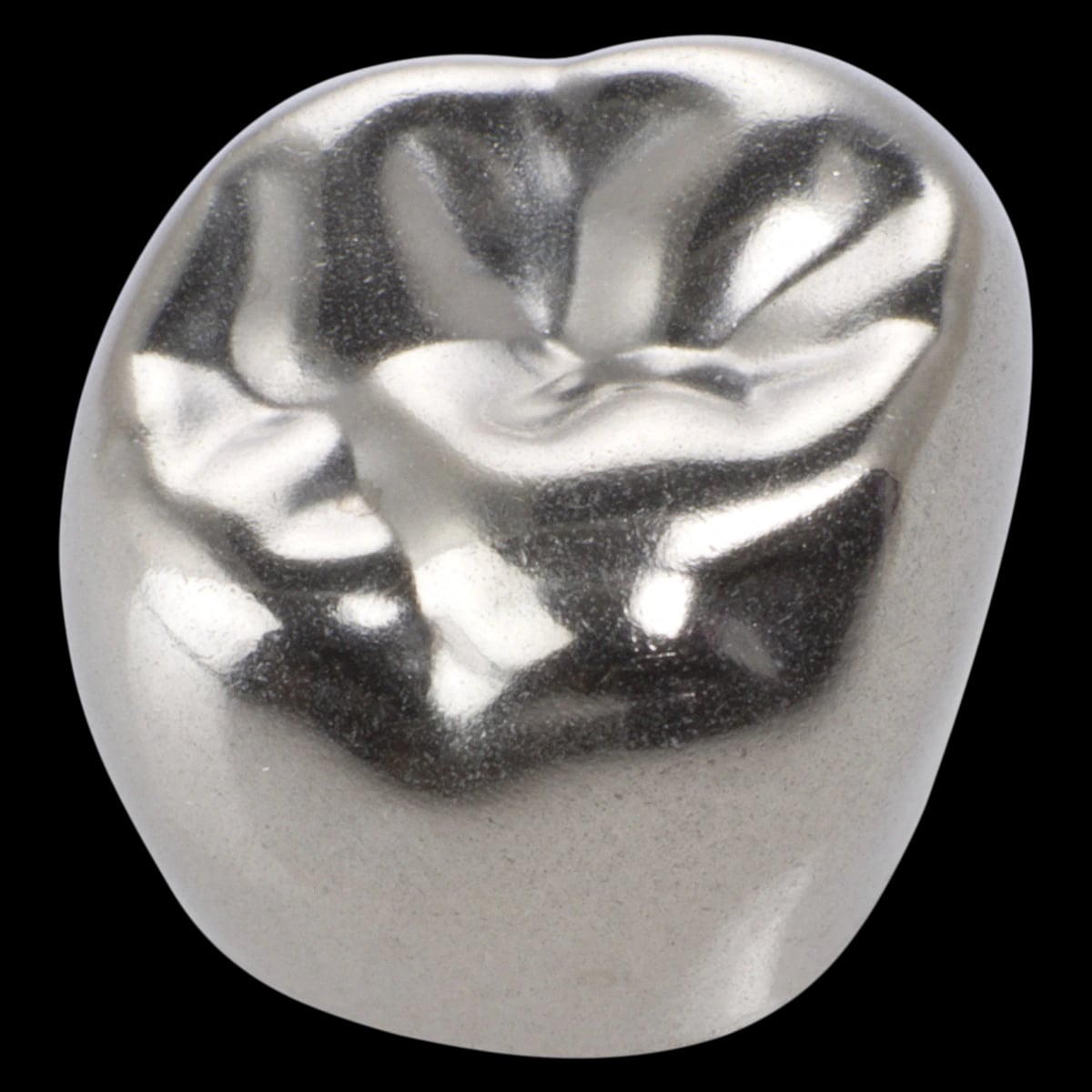 3M™ ESPE™ Stainless Steel Permanent Molar Crowns, Size 6UR4, Upper Right First Permanent Molar, Box of 5