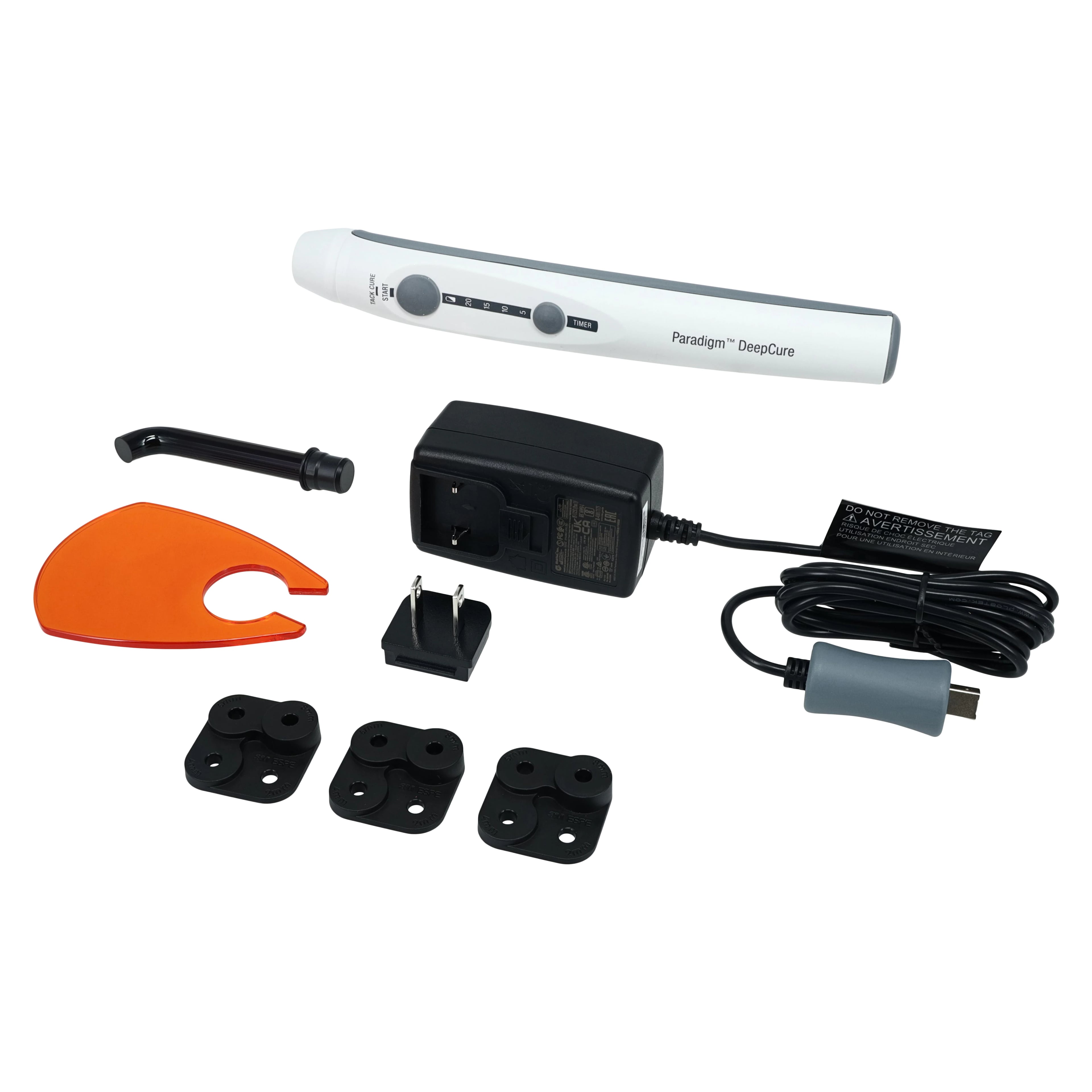 3M Paradigm DeepCure LED Curing Light, 10mm Light Guide, 430-480 nm, 1470 mW/cm², 76974