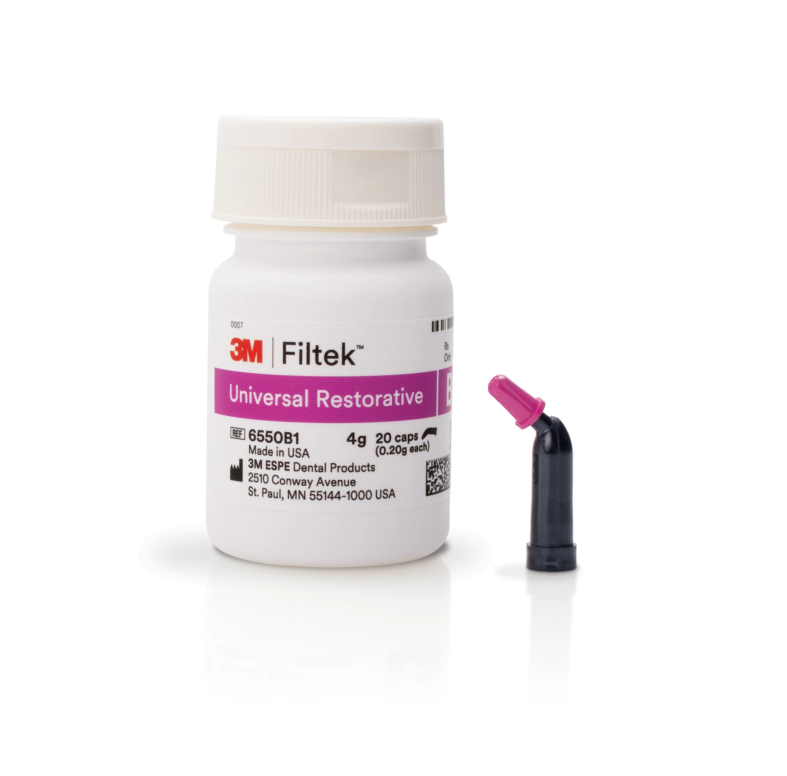 3M Filtek Universal Restorative Composite Capsules, Shade B1, 0.2 g, 20/Box, 6550B1