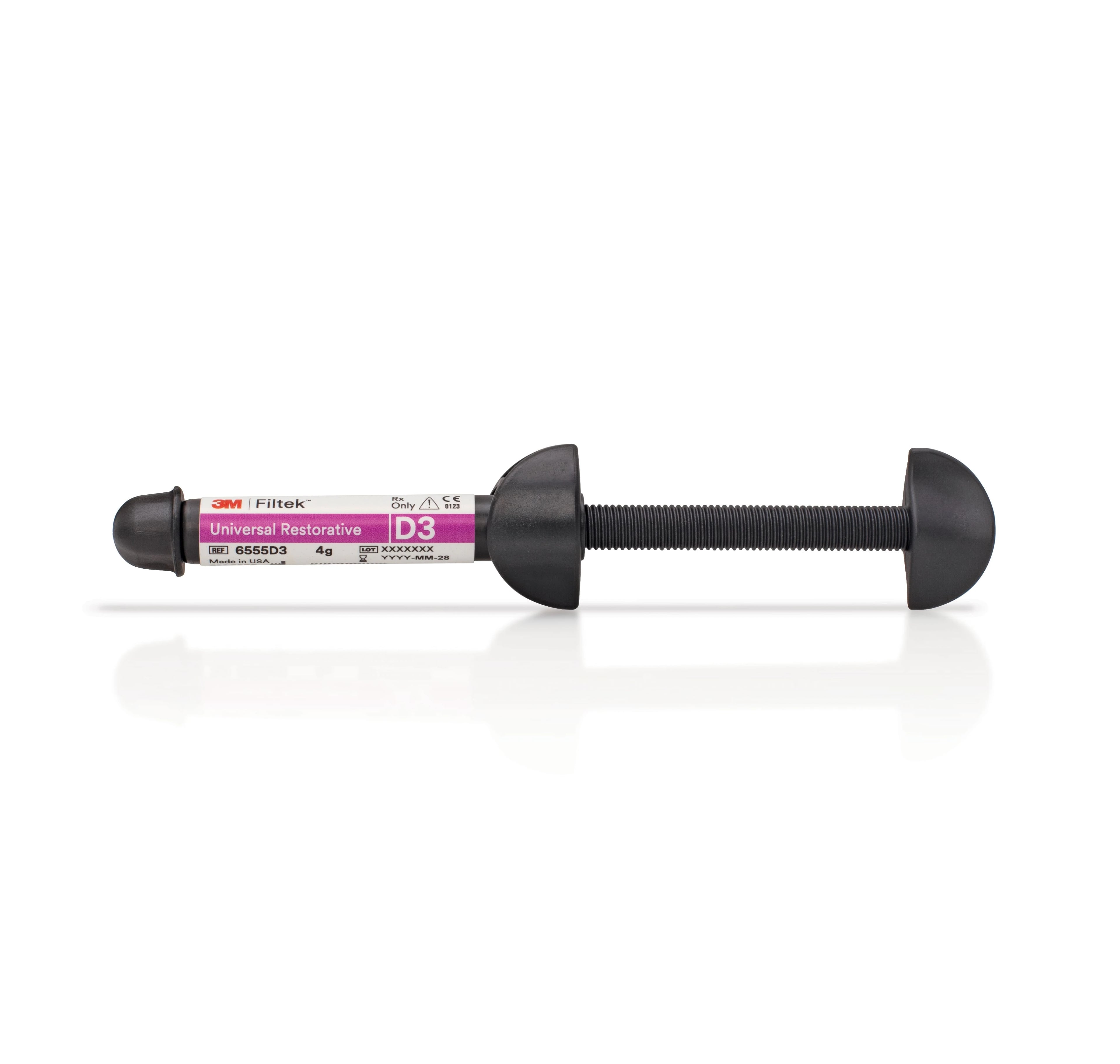 Filtek Universal Restorative Syringe Refill, 4 g, Shade D3, 1/Pk, 6555D3