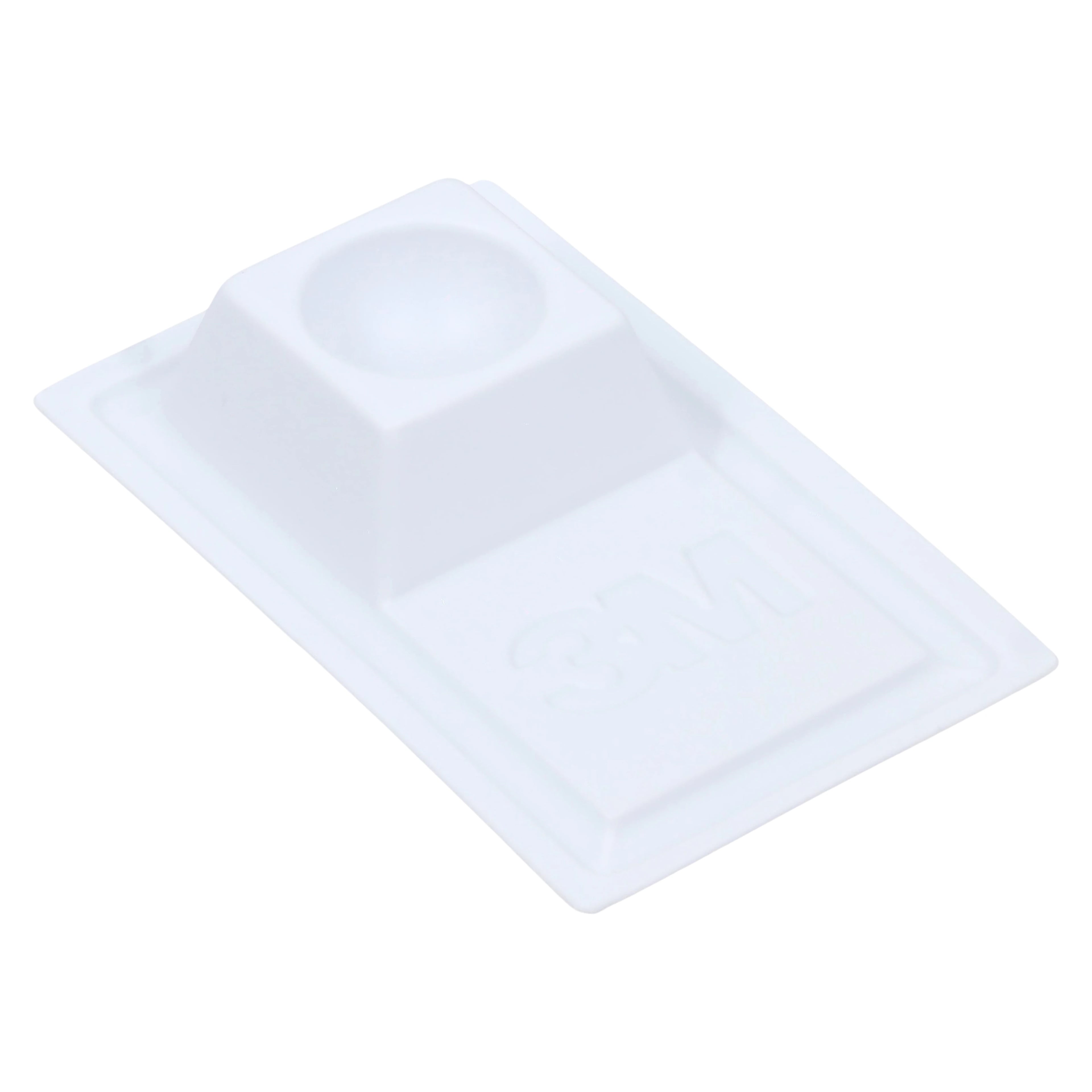 3M (Solventum) Disposable White Mixing Wells, 1-Well, 96/Pk, 3401W