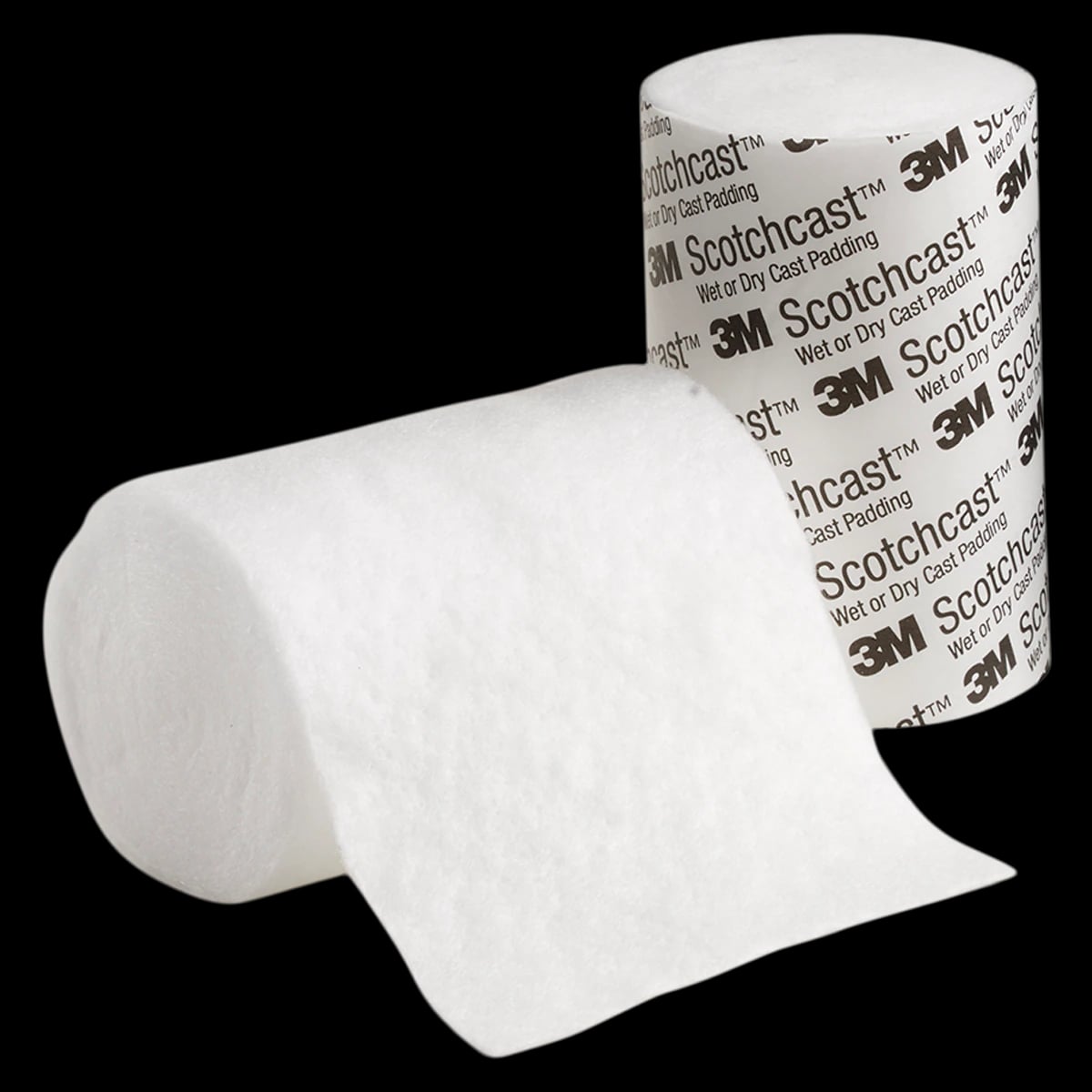 3M Scotchcast Wet or Dry Cast Padding, White, 4" x 4 yds, WDP4